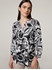 Bild von BLUSE LEINE MIT PRINT