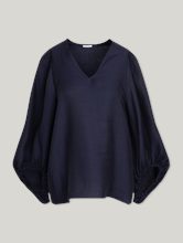 Bild von Bluse mit Leinen