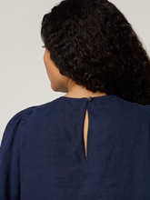 Bild von Blusenshirt aus Leinen