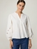 Bild von BLUSE UNI MIT SPITZE