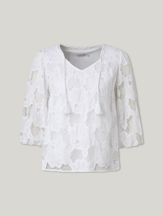 Bild von Bluse mit Spitze