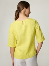 Bild von Blusenshirt aus Leinen