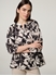 Image de SERAFINO BLUSE BLACK PRINT