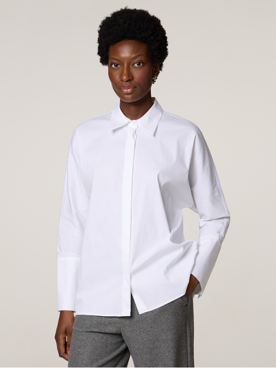 Bild von Hemdbluse mit Baumwolle