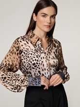Bild von Bluse mit Leo-Print