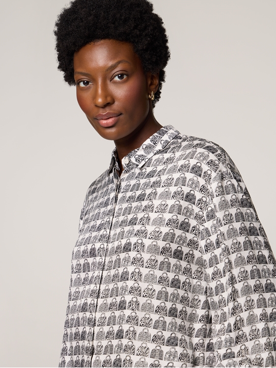 Bild von Bluse mit Print