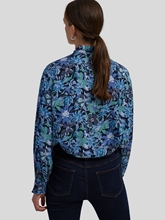 Bild von Rüschenbluse mit Flower-Print