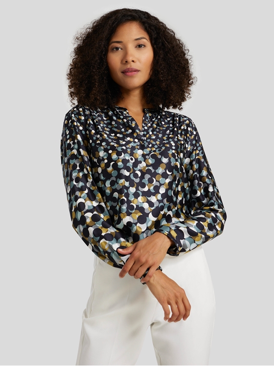 Bild von Bluse mit Allover-Print
