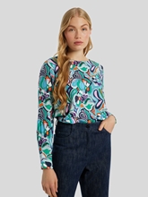 Bild von Bluse mit Allover-Print