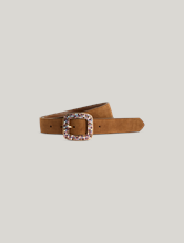 Image sur Ceinture en cuir velours