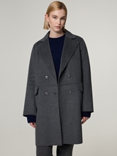 Bild von Doublefacemantel mit Wolle