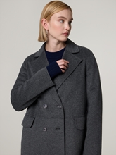 Bild von Doublefacemantel mit Wolle