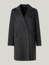 Bild von Doublefacemantel mit Wolle