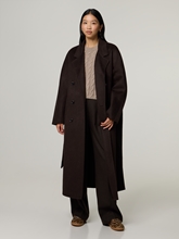 Bild von Wollmantel mit Seide