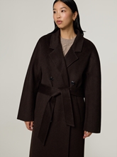 Bild von Wollmantel mit Seide