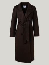 Bild von Wollmantel mit Seide