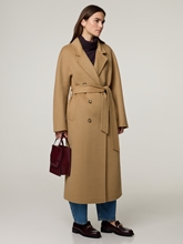 Bild von Doppelreihiger Mantel aus Wolle