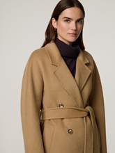 Bild von Doppelreihiger Mantel aus Wolle