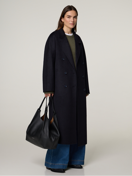 Image sur Manteau en laine avec alpaga