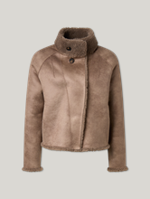 Bild von Reversible Jacke im Teddy-Look