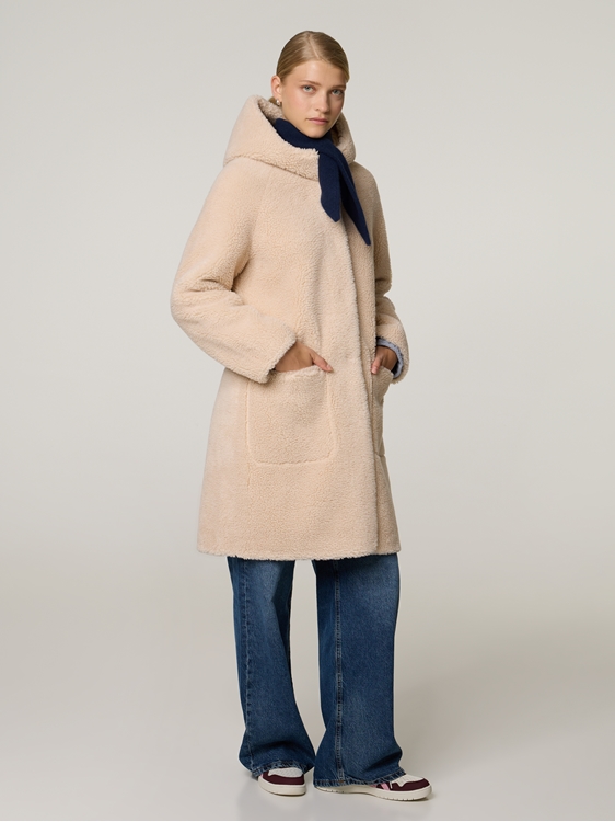 Bild von Reversibler Teddymantel AISHA