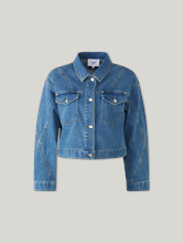 Bild von Jeansjacke im Retro-Look