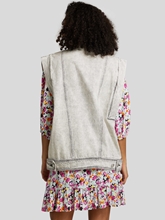 Image sur Gilet en jean surdimensionné