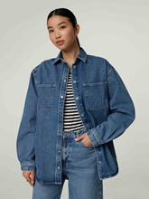 Bild von Overshirt aus Jeans ELEANOR