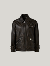 Bild von Lederjacke im Biker-Look GROTTA