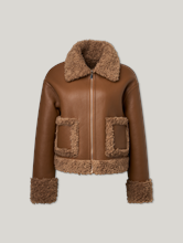 Image sur Veste court en similicuir SAGA