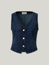 Bild von Gilet aus Denim AGADIR