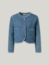 Image sur Veste matelassée au look denim