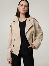 Image sur Veste trench au look bomber