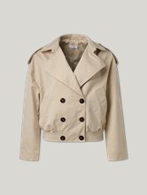 Image sur Veste trench au look bomber