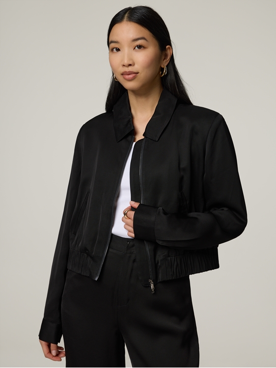 Bild von Jacke aus Satin