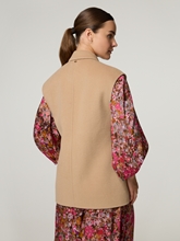 Bild von Doubleface-Gilet mit Wolle