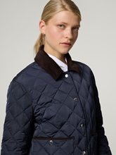 Bild von Steppjacke mit Cord-Details