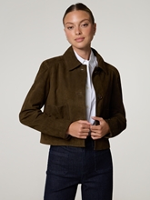 Bild von Lederjacke aus Ziegenleder