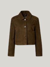 Bild von Lederjacke aus Ziegenleder