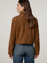 Image sur Veste en cuir de chèvre