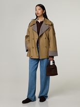 Bild von Trenchjacke aus Baumwolle