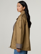 Bild von Trenchjacke aus Baumwolle