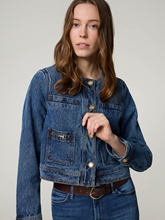 Image sur Veste en jean avec lurex DARYL