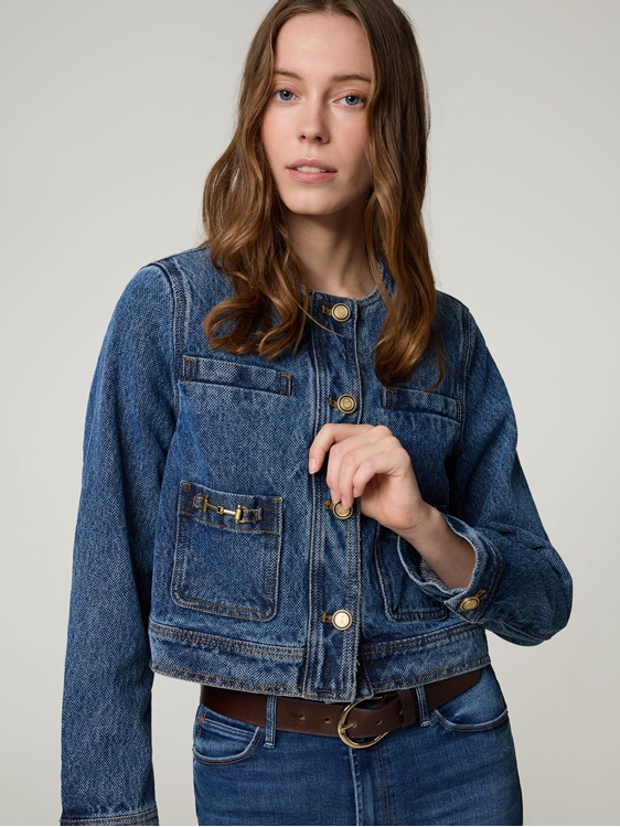 Image sur Veste en jean avec lurex DARYL