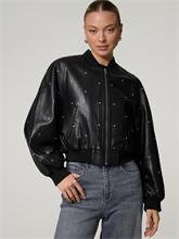 Bild von Lederjacke mit Nieten