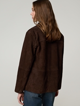 Bild von Lederjacke aus Veloursleder CUP