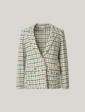 Bild von Blazer mit Karo-Muster