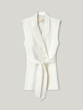 Bild von Gilet aus Leinen