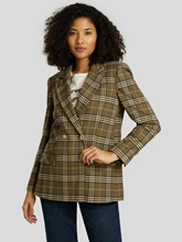 Bild von Blazer mit Karo-Muster