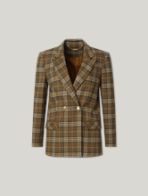 Bild von Blazer mit Karo-Muster